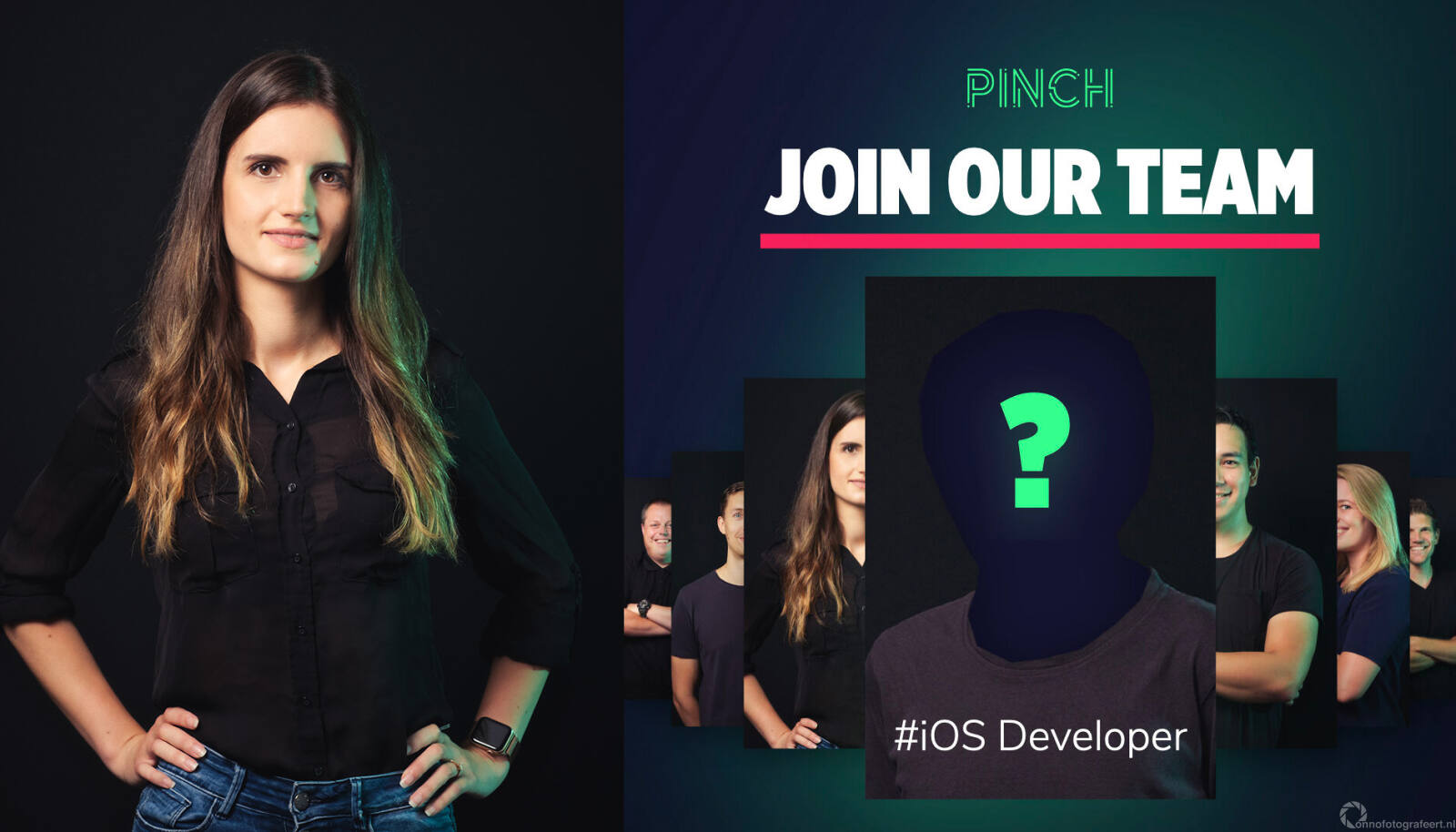 Pinch team portretten - september 2020